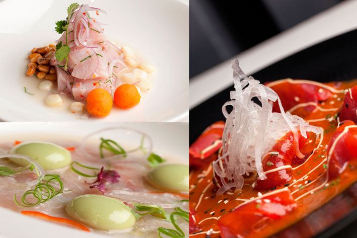 CEBICHE Y OTROS PLATOS PRINCIPALES DE A&G MADRID